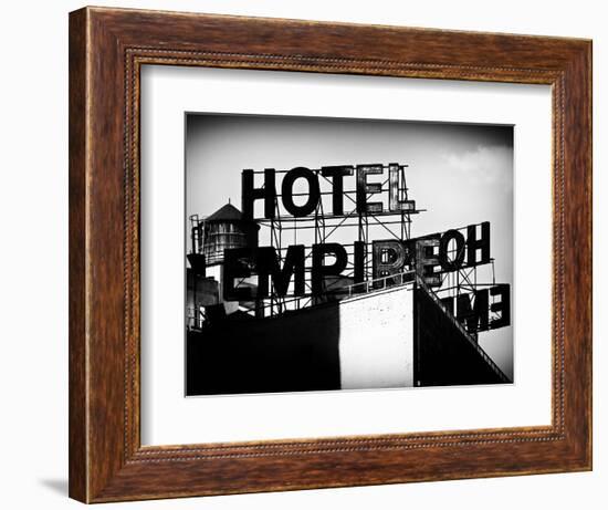 Architecture and Buildings, Rooftop, Hotel Empire, Upper West Side of Manhattan, Broadway, New York-Philippe Hugonnard-Framed Photographic Print