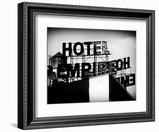 Architecture and Buildings, Rooftop, Hotel Empire, Upper West Side of Manhattan, Broadway, New York-Philippe Hugonnard-Framed Photographic Print