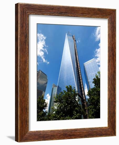 Architecture and Buildings, the One World Trade Center (1Wtc), Manhattan, New York, US, USA-Philippe Hugonnard-Framed Photographic Print