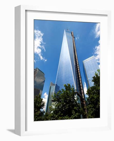 Architecture and Buildings, the One World Trade Center (1Wtc), Manhattan, New York, US, USA-Philippe Hugonnard-Framed Photographic Print