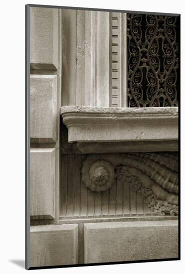 Architecture Detail in Sepia I-Laura DeNardo-Mounted Photographic Print