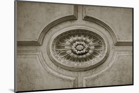 Architecture Detail in Sepia VII-Laura DeNardo-Mounted Photographic Print