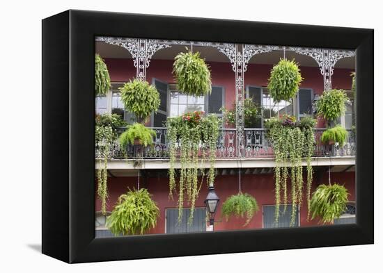 Architecture, French Quarter, New Orleans, Louisiana, USA-Jamie & Judy Wild-Framed Premier Image Canvas