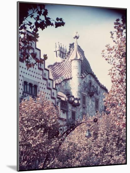 Architecture in Park Guell Designed by Antonio Gaudi-Nat Farbman-Mounted Photographic Print