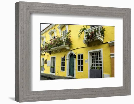 Architecture in the San Diego Part of Old City, Cartagena, Colombia-Jerry Ginsberg-Framed Photographic Print