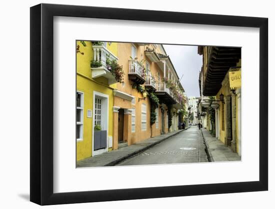 Architecture in the San Diego Section, Cartagena, Colombia-Jerry Ginsberg-Framed Photographic Print