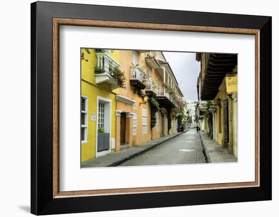 Architecture in the San Diego Section, Cartagena, Colombia-Jerry Ginsberg-Framed Photographic Print