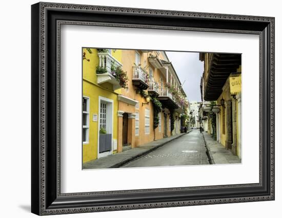 Architecture in the San Diego Section, Cartagena, Colombia-Jerry Ginsberg-Framed Photographic Print