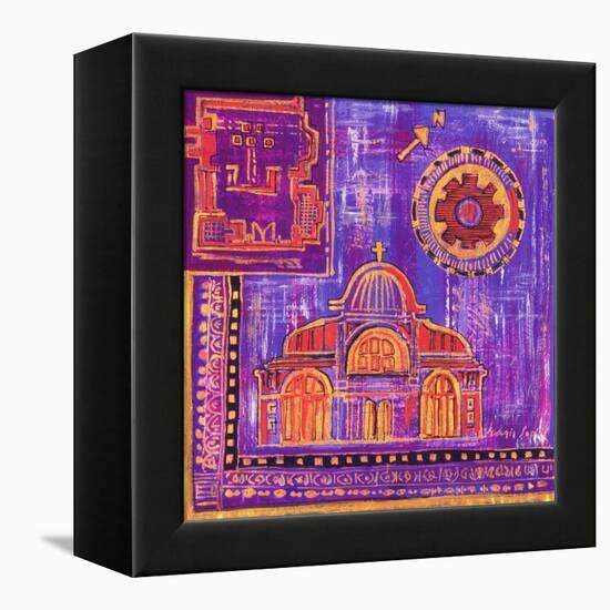 Architecture 'Insert'-Sabira Manek-Framed Premier Image Canvas