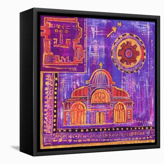 Architecture 'Insert'-Sabira Manek-Framed Premier Image Canvas