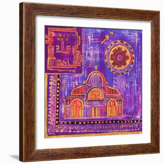 Architecture 'Insert'-Sabira Manek-Framed Giclee Print