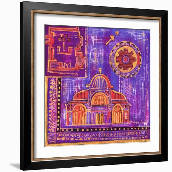 Architecture 'Insert'-Sabira Manek-Framed Giclee Print