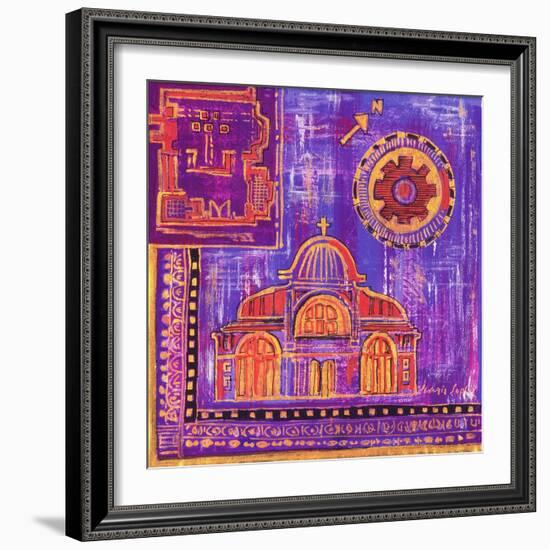 Architecture 'Insert'-Sabira Manek-Framed Giclee Print