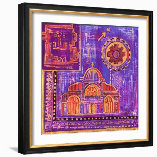 Architecture 'Insert'-Sabira Manek-Framed Giclee Print