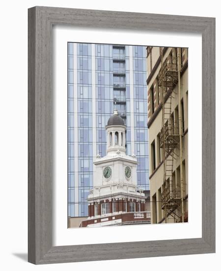 Architecture of Portland, Oregon, USA-William Sutton-Framed Photographic Print