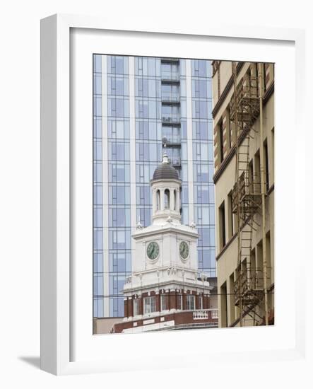 Architecture of Portland, Oregon, USA-William Sutton-Framed Photographic Print