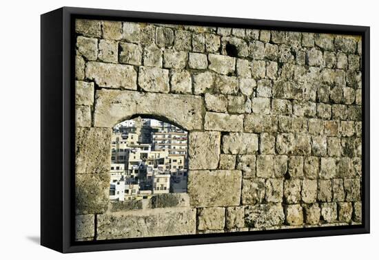 Architecture of Tripoli-benkrut-Framed Premier Image Canvas
