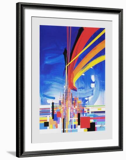 Architecture-Raymond Moretti-Framed Serigraph