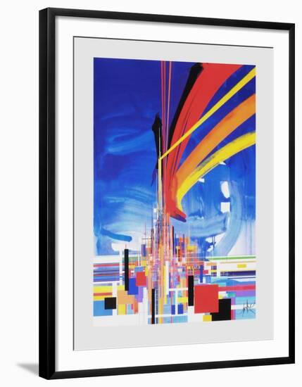 Architecture-Raymond Moretti-Framed Serigraph