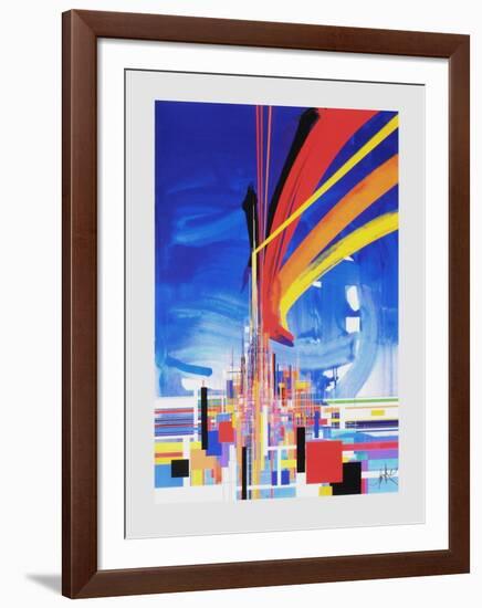 Architecture-Raymond Moretti-Framed Serigraph