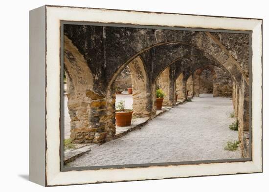 Archway at Mission San Jose-Larry Ditto-Framed Premier Image Canvas