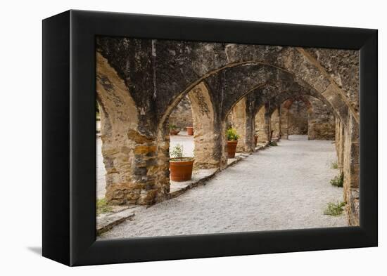 Archway at Mission San Jose-Larry Ditto-Framed Premier Image Canvas