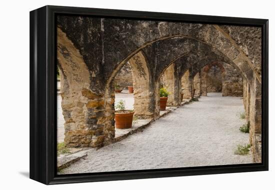 Archway at Mission San Jose-Larry Ditto-Framed Premier Image Canvas