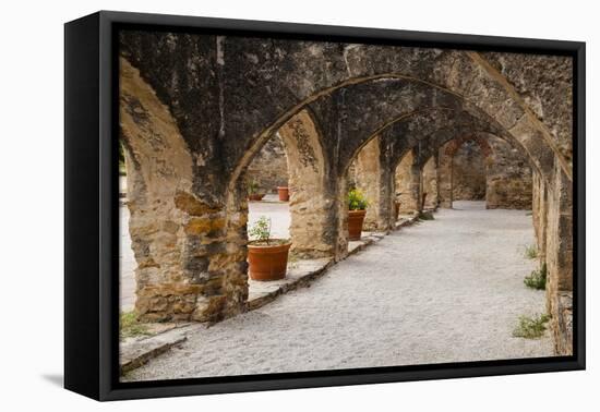 Archway at Mission San Jose-Larry Ditto-Framed Premier Image Canvas