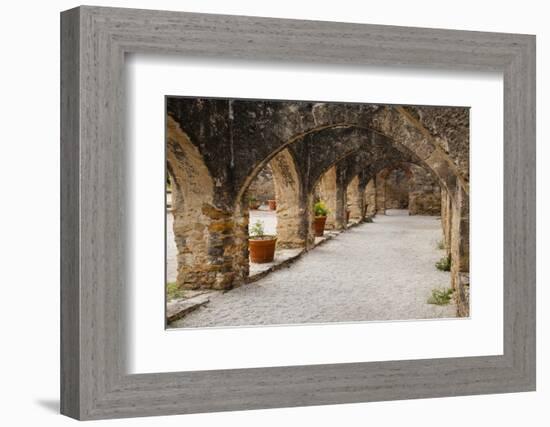 Archway at Mission San Jose-Larry Ditto-Framed Photographic Print