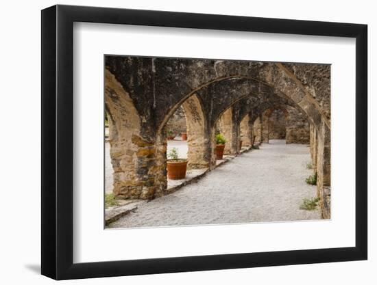 Archway at Mission San Jose-Larry Ditto-Framed Photographic Print