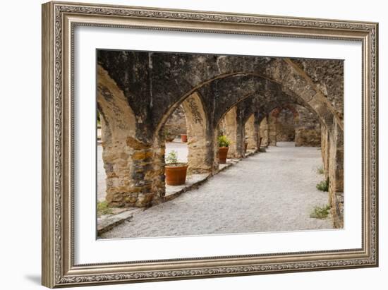 Archway at Mission San Jose-Larry Ditto-Framed Photographic Print