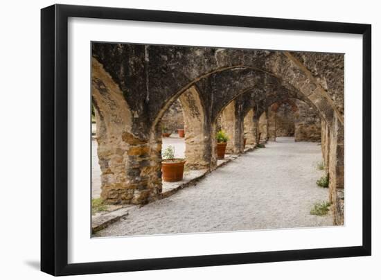 Archway at Mission San Jose-Larry Ditto-Framed Photographic Print