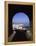 Archway from Town Castle, Mykonos, Greece-Walter Bibikow-Framed Premier Image Canvas
