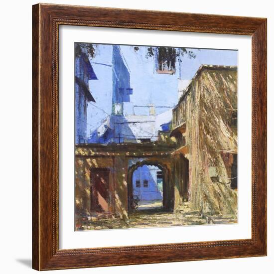 Archway, Jodphur, 2017-Andrew Gifford-Framed Giclee Print