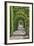 Archway of trees in the gardens of the Alhambra, Granada, Spain.-Julie Eggers-Framed Photographic Print