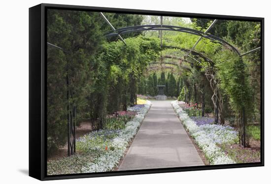 Archway & Path, Nasville, Tennessee ‘10-Monte Nagler-Framed Stretched Canvas