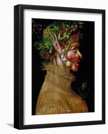 Arcimboldo: Summer, 1563-Giuseppe Arcimboldo-Framed Giclee Print