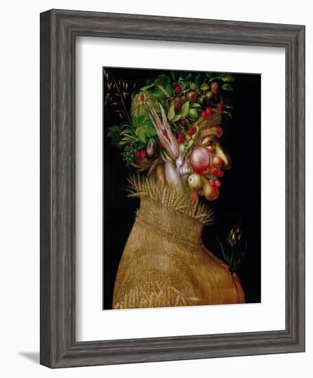 Arcimboldo: Summer, 1563-Giuseppe Arcimboldo-Framed Giclee Print