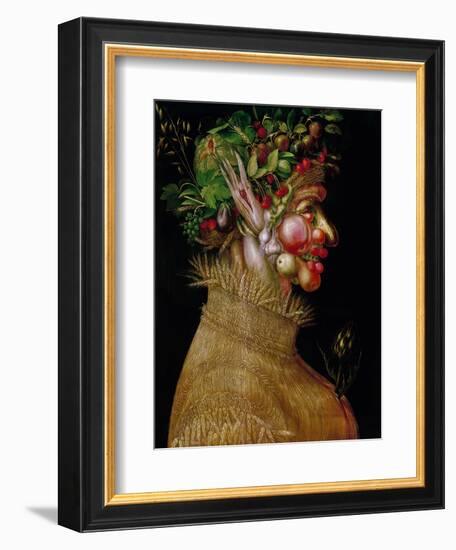 Arcimboldo: Summer, 1563-Giuseppe Arcimboldo-Framed Giclee Print