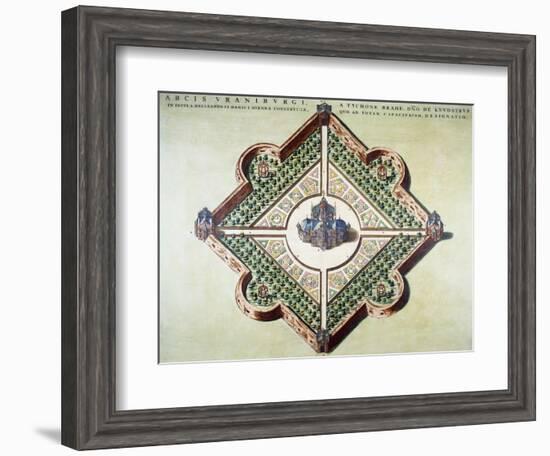 Arcis Uraniburgi-Joan Blaeu-Framed Giclee Print