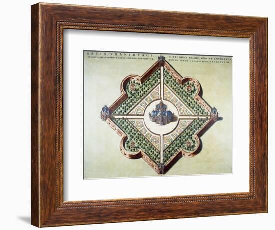 Arcis Uraniburgi-Joan Blaeu-Framed Giclee Print