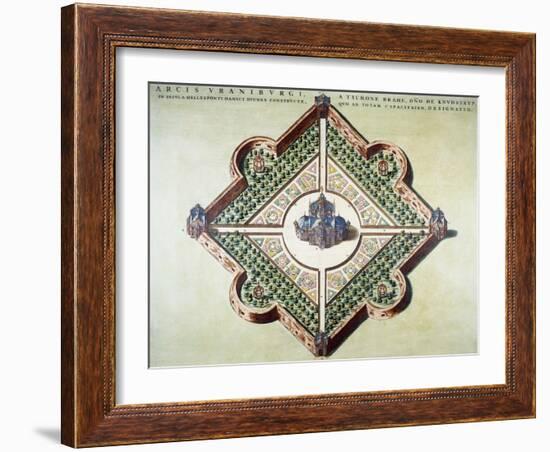 Arcis Uraniburgi-Joan Blaeu-Framed Giclee Print