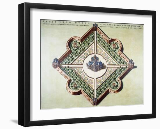 Arcis Uraniburgi-Joan Blaeu-Framed Giclee Print