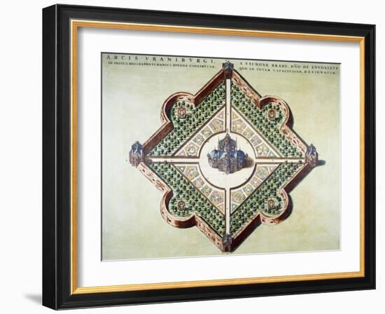 Arcis Uraniburgi-Joan Blaeu-Framed Giclee Print