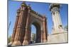 Arco de Triunfo de Barcelona, Barcelona, Catalonia, Spain, Europe-Frank Fell-Mounted Photographic Print