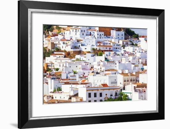 Arcos De La Frontera, Tipycal Andalusian White Town of Intrincate Architecture. Province of Cadiz,-Jose Ignacio Soto-Framed Photographic Print