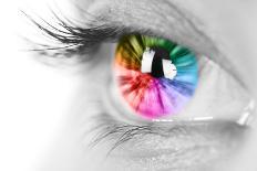 Colorful Eye-Arcoss-Photographic Print