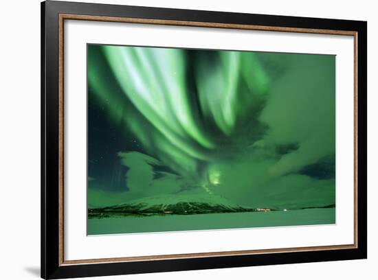 Arctic Circle, Lapland, Scandinavia, Sweden, Abisko National Park-Christian Kober-Framed Photographic Print