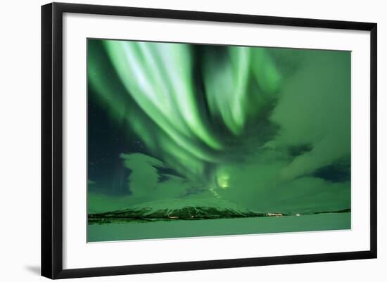 Arctic Circle, Lapland, Scandinavia, Sweden, Abisko National Park-Christian Kober-Framed Photographic Print