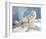 Arctic Fox at Twilight-Joni Johnson-Godsy-Framed Giclee Print